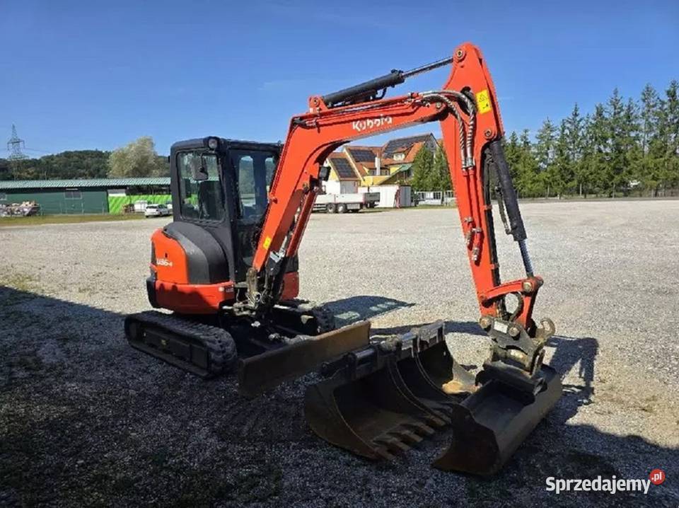 top stan minikoparki 2017 Kubota U 36 4 KLIMA sprzedam