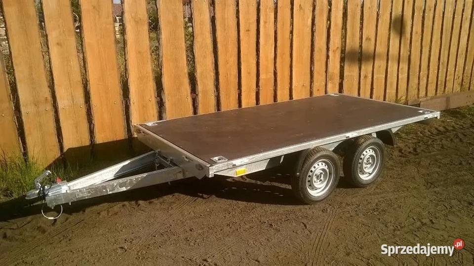 Przyczepa towarowa min do wożenia uli przyczepka 470kg Stargard