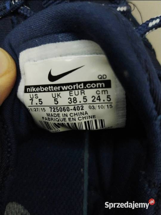 Nike 385 Free Viritous trampki tenisówki niebieski małopolskie Kraków