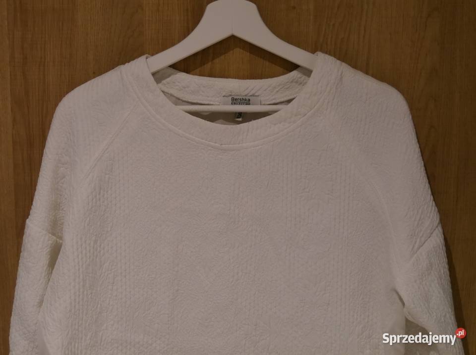 Bershka bluzeczka dłuższy tiulowy tył 36 S Wrocław