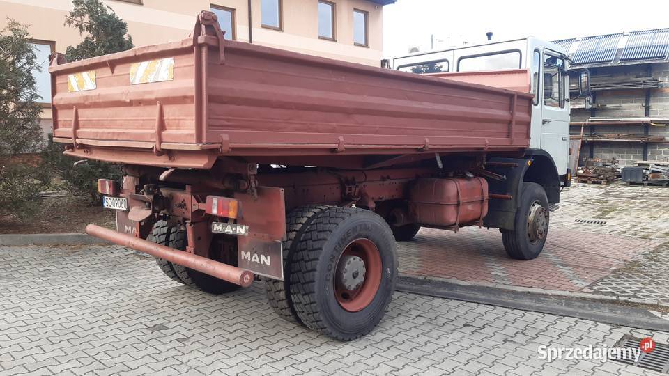 Man 4x4 16192 SPECJALNY WYWROTKA MEILLER KIPPER Samochody ciężarowe śląskie Częstochowa