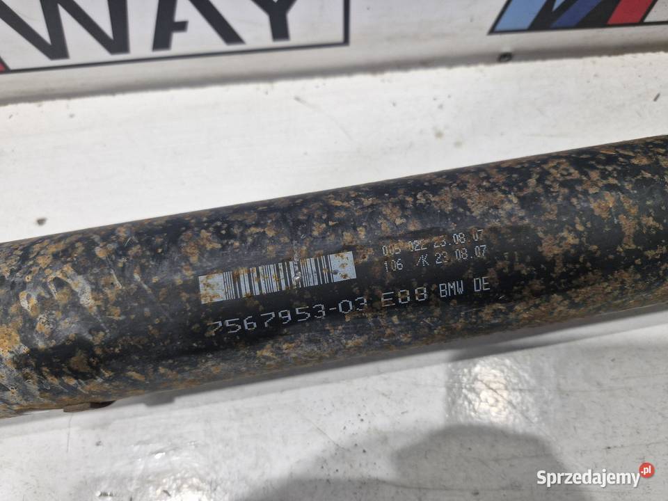 7567953 BMW E81 E82 E87 E88 WAŁ NAPĘDOWY MANUAL sprzedam