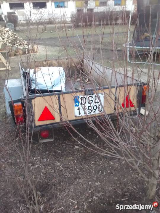 Przyczepka jednoosiowa Samochodowa Skidniówek