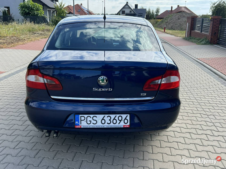 koda Superb Skoda Superb Zarejestrowany Navi elektryczne lusterka Gostyń sprzedam