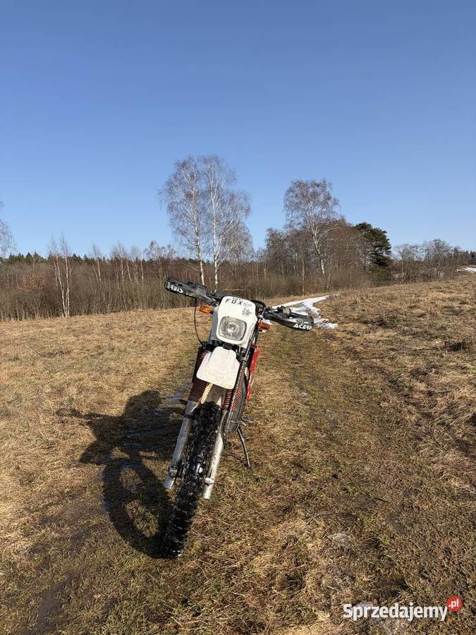 Honda MTX 80 Enduro zarejestrowana na 50cc Honda