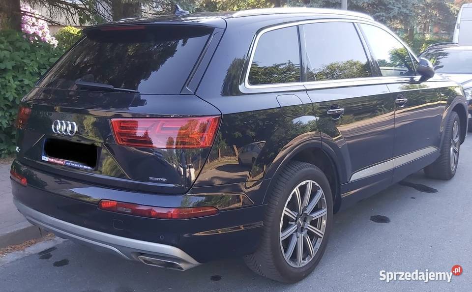 Audi q7 20 benzyna 252 konie 2018 przebieg 182 1968cm3 Kowary