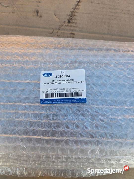 Kratka środkowa Ford Fiesta MK8 STLine 2393884