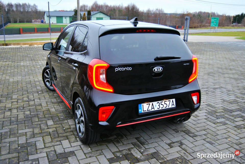 Kia Picanto GTline SKÓRA LEDY 5 drzwi Alu felgi Picanto Modliborzyce sprzedam