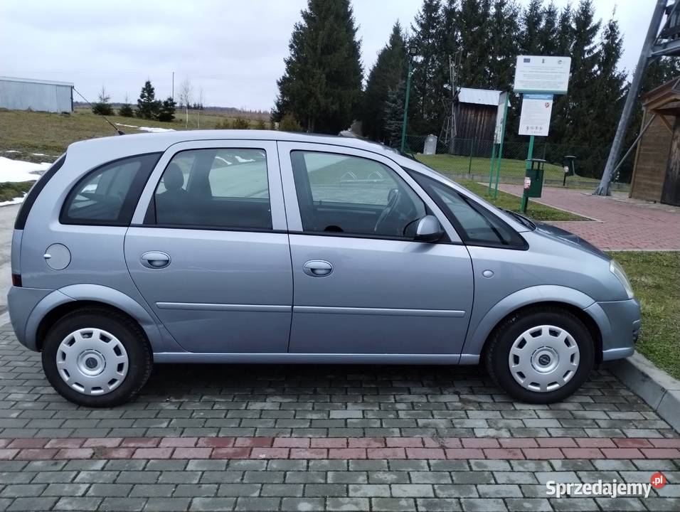 OPEL MERIVA 14 16v Ekonomiczny Zadbany światła przeciwmgielne Różanka sprzedam