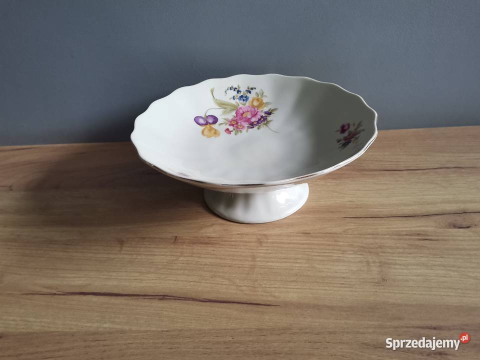 Stara patera owocarka porcelana Koenigszelt Katowice