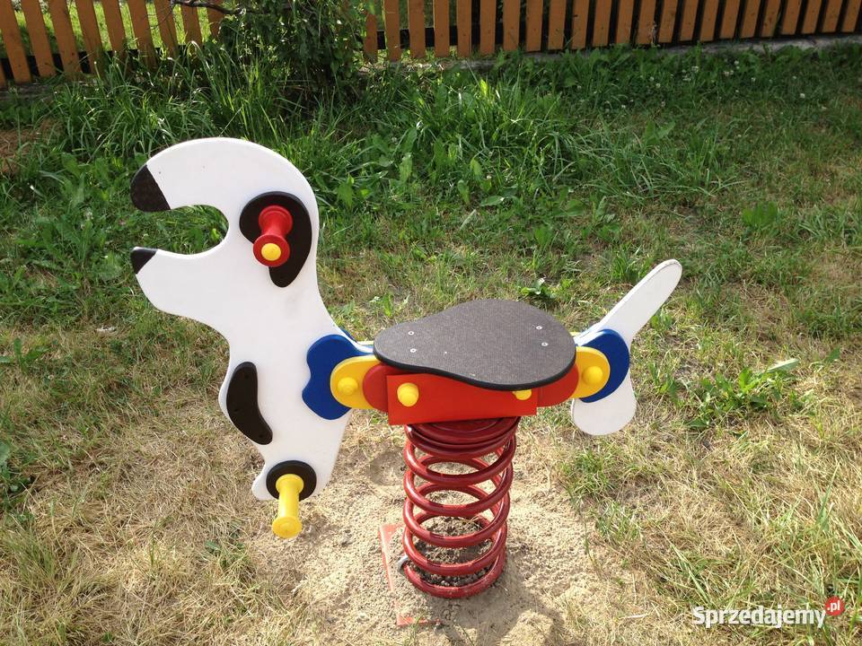 BUJAK NA SPRĘŻYNIE NA PLAC ZABAW sprzedam