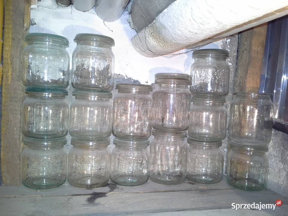 Szklane gąsiory do wina SŁOIKI DO OGÓRKÓW patrz podlaskie Białystok