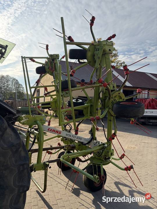 Przewracarka Claas Volto 870 Przetrząsarka nieuszkodzony Myszyniec
