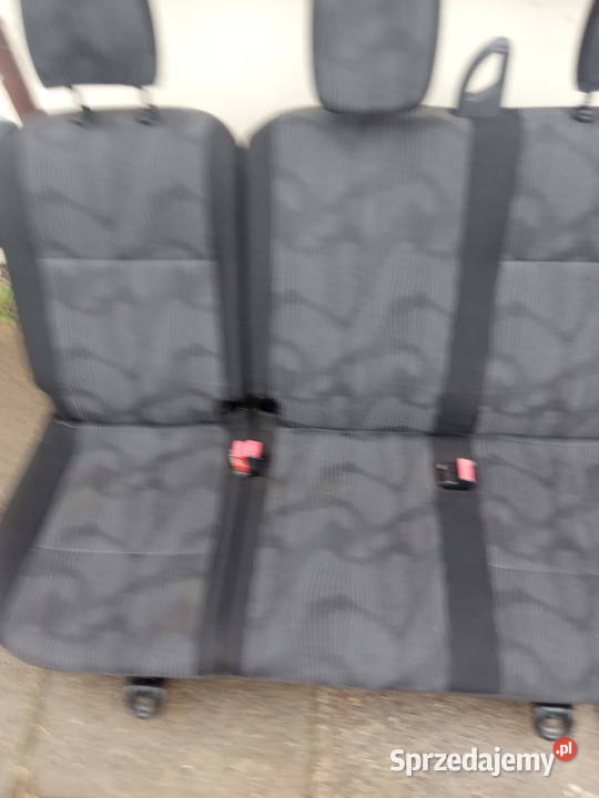 KANAPA FOTEL 2 RZĄD DACIA LOGAN 0512r MCV Kobylnica sprzedam