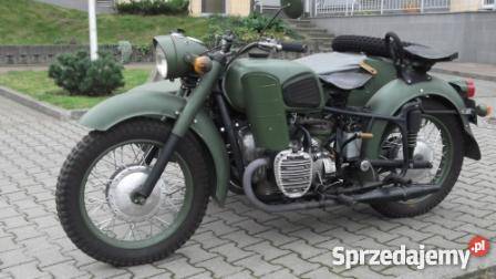 sprzedam motocykl z koszem dniepr mt 12 pełnej wał Kardana Gdynia sprzedam