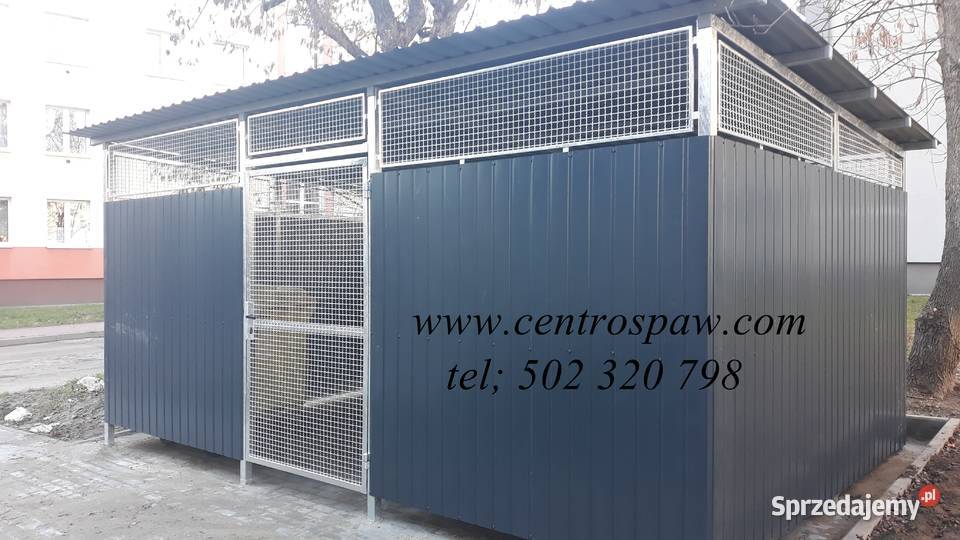 Wiata garażowa śmietnikowa rowerowa zadaszenie Częstochowa