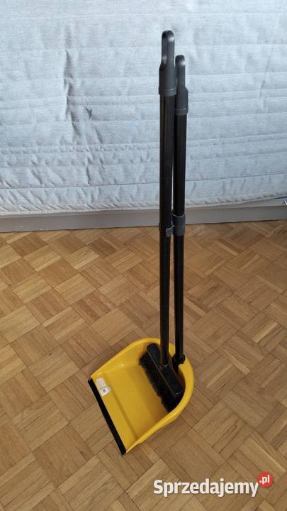 Szczotka zmiotka z szufelką na długim kijku Warszawa