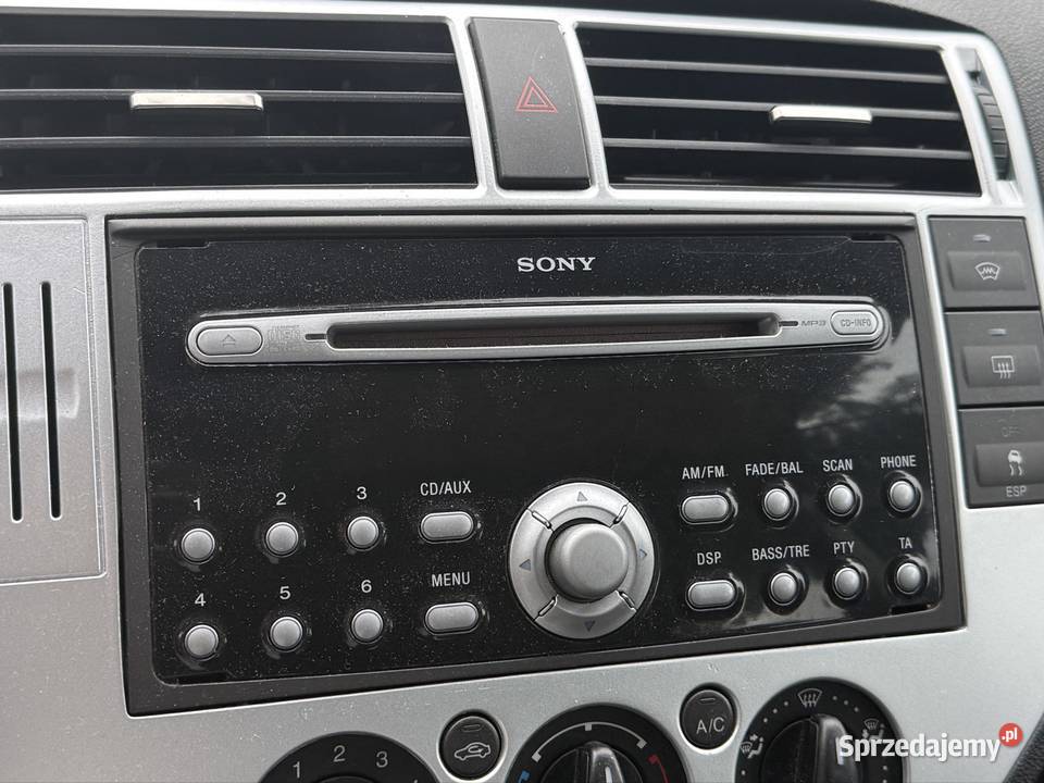 Radiootwarzacz radio CD Sony Ford Focus c Radioodtwarzacze sprzedam