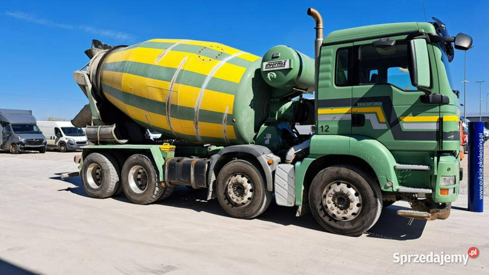 MAN TGS 32360 TGS BB 8x44 E5 350t Betoniarka klimatyzacja mazowieckie Grójec