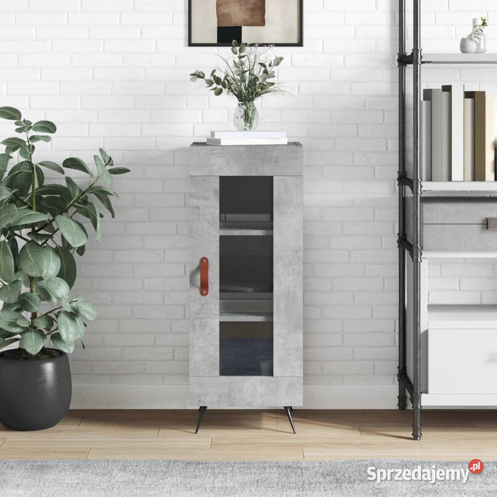 Szafka szarość betonu 345x34x90 materiał mazowieckie Warszawa sprzedam