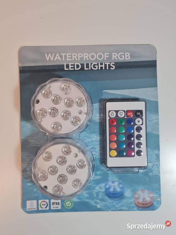 Wodoodporne światełko LED