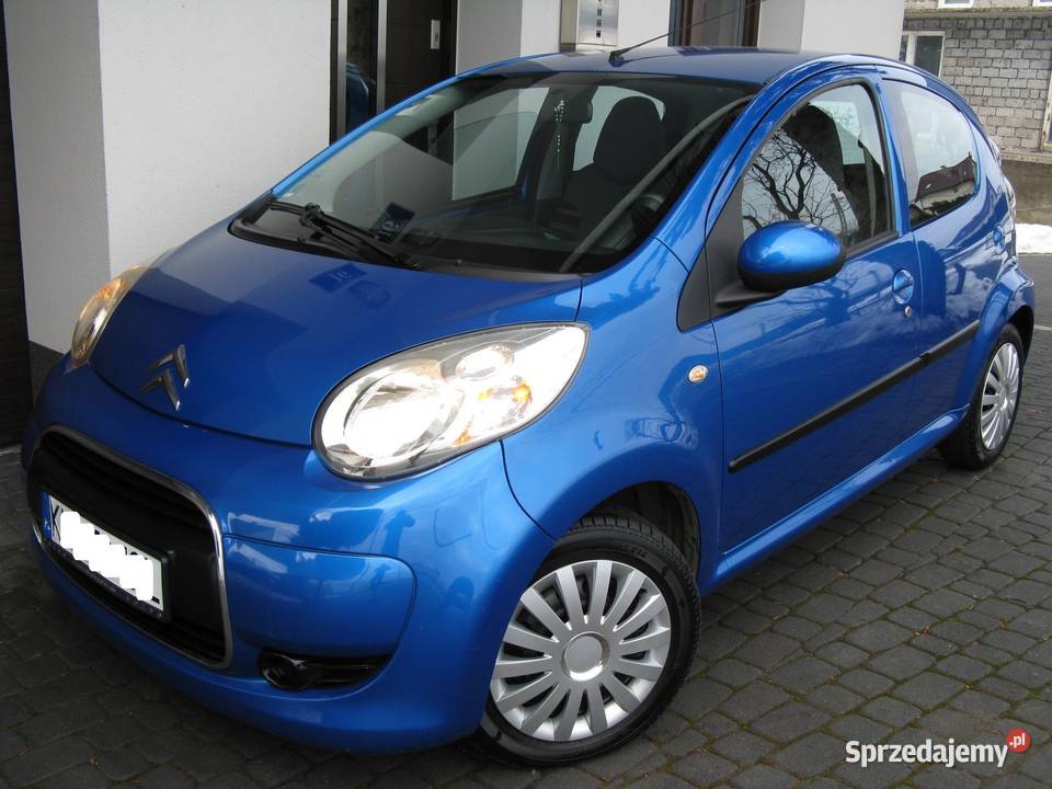 Śliczny Citroen C1 5Drzwi Klimaelektryka Aygo Rok produkcji 2009 małopolskie Czechówka