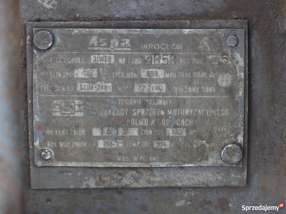 kompresor sprężarka 3jw60 3 tłokowy Tomaszowice