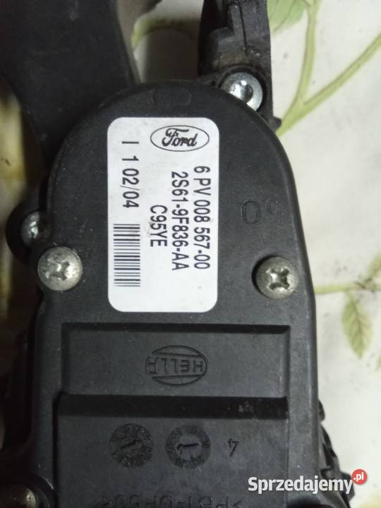Potencjometr gazu Ford Fiesta fusion mk6 14 TDCi Nowe Miasto Lubawskie