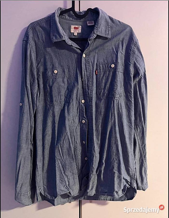 Kultowa Koszula Jeansowa Levis Strauss Co Odzież wyjściowa Poraj