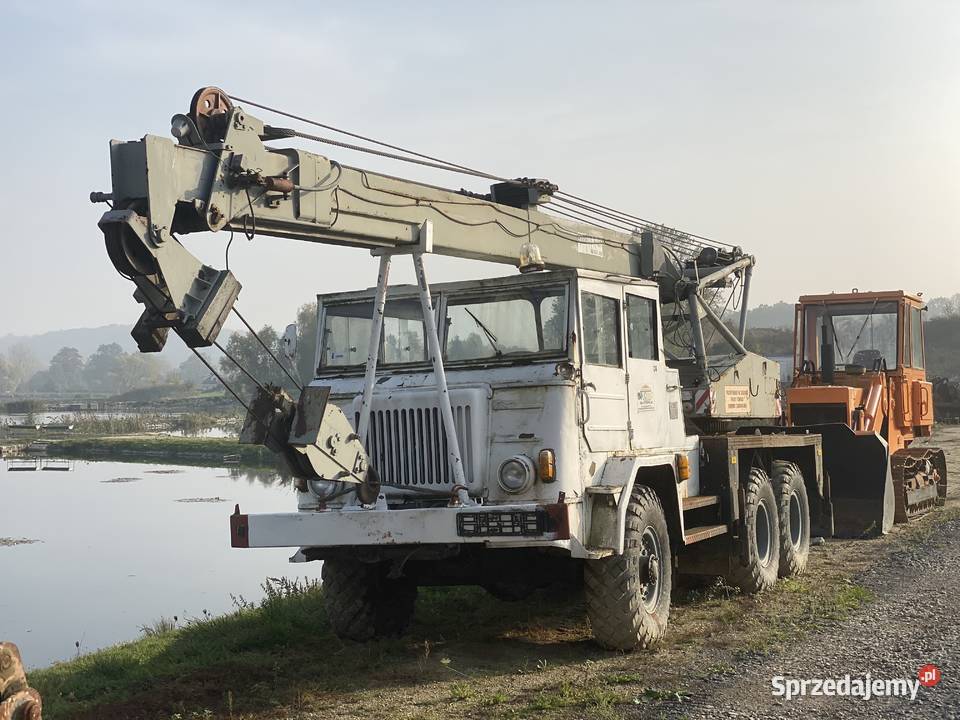 Dźwig Star 6x6 660 Hydros 63T manualna Dźwigi samochodowe dolnośląskie Złotoryja