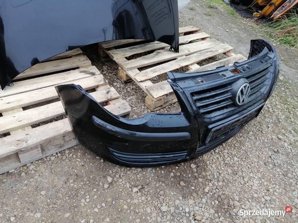 Volkswagen Polo IV 9n3 20052009r maska zderzak Maski śląskie Jastrzębie-Zdrój