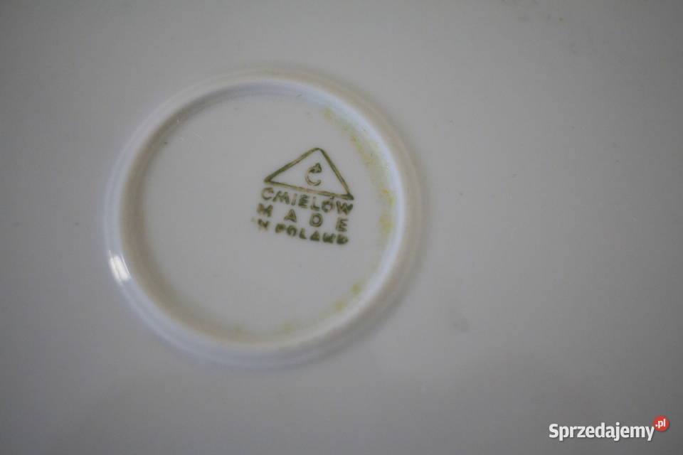 Talerz porcelana KLASYCZNA Ćmielów inny kolor