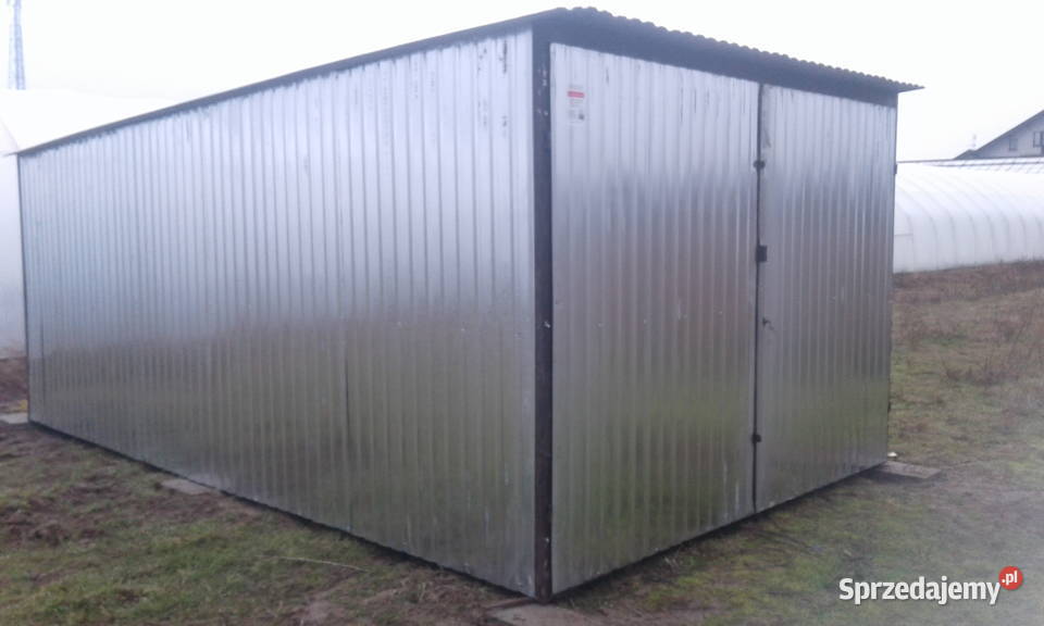 GARAŻ BLASZANY 3x5 II gatunek PRODUCENT 133zł/m2 Kraków