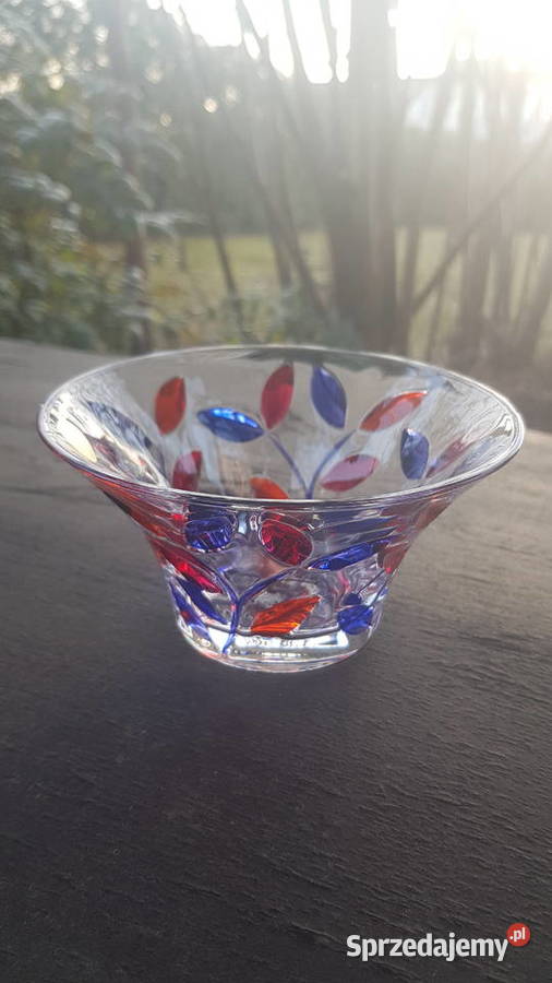 Murano venezia szklaną miseczka Myszków