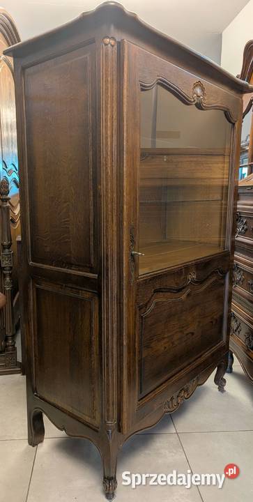 Piękna witrynaserwantka ludwikowska dąbsklep śląskie Dąbrowa Górnicza