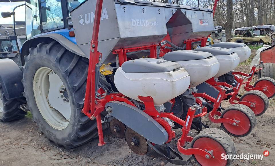 Siewnik do kukurydzy talerzowy Unia Delta D K4 wielkopolskie Turek