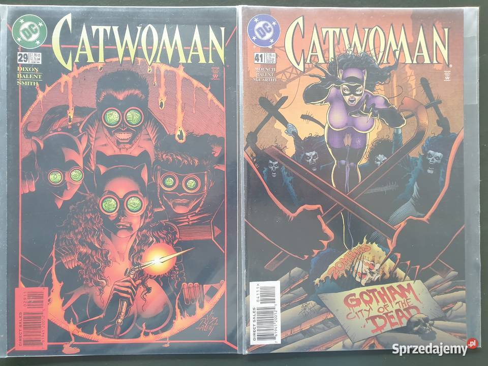 Catwoman zestaw 11 komiksów DC USA Gdynia