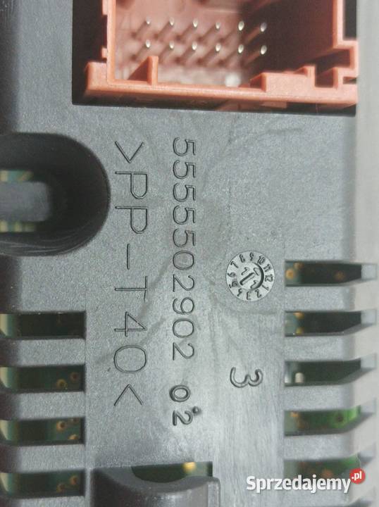 WYŚWIETLACZ 55555502902 Citroen C3 II 20092016 Liczniki i zegary