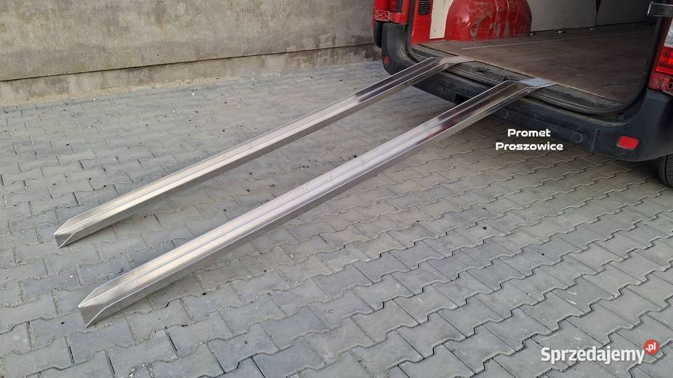 Podjazdy Szyny ALU 25m pod wózek duński CC Proszowice