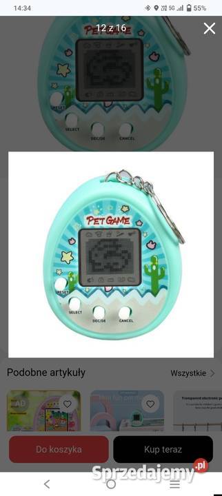Brelok wirtualne cyfrowe zwierzątko tamagotchi Kwidzyn