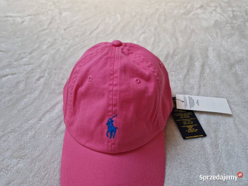Nowa różowa damska czapka z daszkiem Ralph małopolskie sprzedam