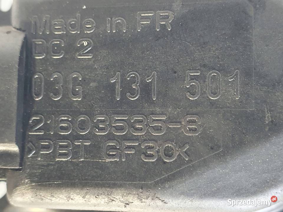 ZAWÓR EGR VW Touran I 20 TDI 03G131501 oryginał sprzedam