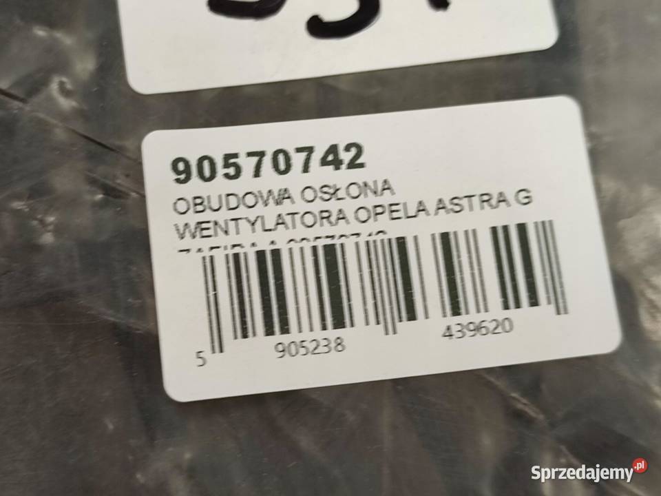 MOCOWANIE WENTYLATORA CHŁODNICY OPEL ZAFIRA A osobowe sprzedam