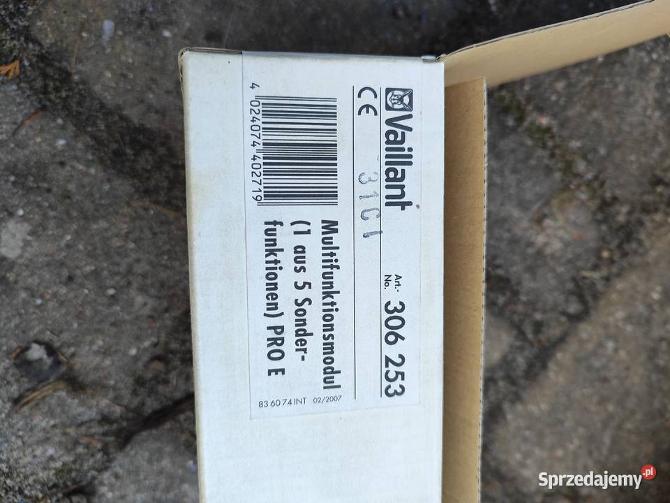 Vaillant moduł wielofunkcyjny kotła 306253
