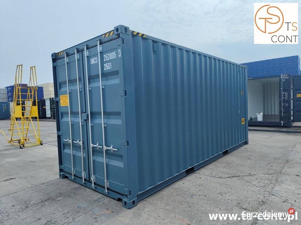 Kontener morski magazynowy budowlany 20 HC OW 6m Gdańsk