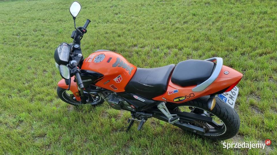 Motocykl Zipp Nitro 250 2010r Rok produkcji 2010 Zipp Sierpc