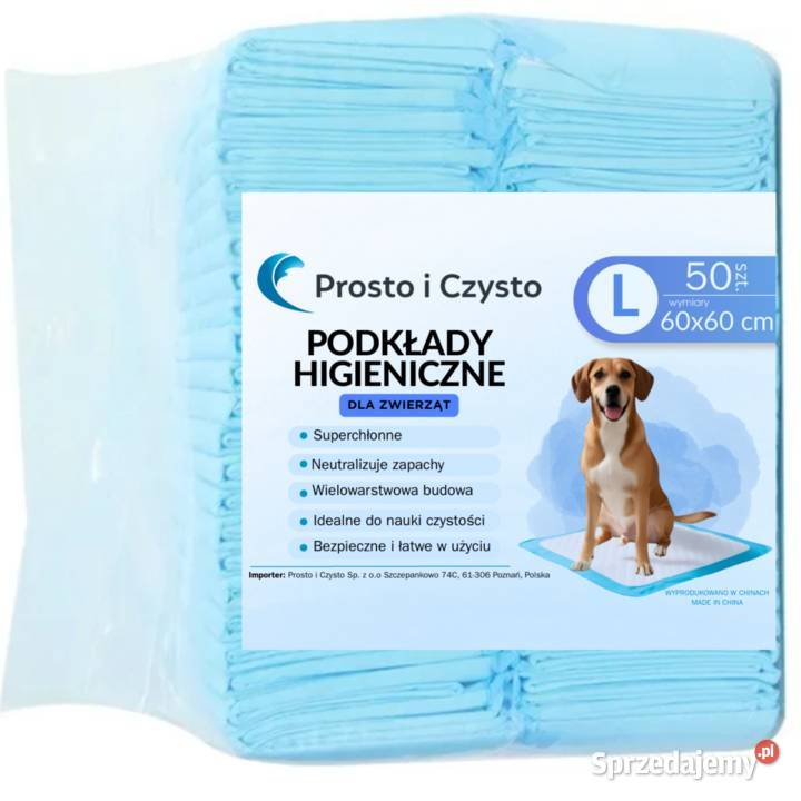 Podkłady higieniczne zwierząt pies kot rozmiar M Poznań