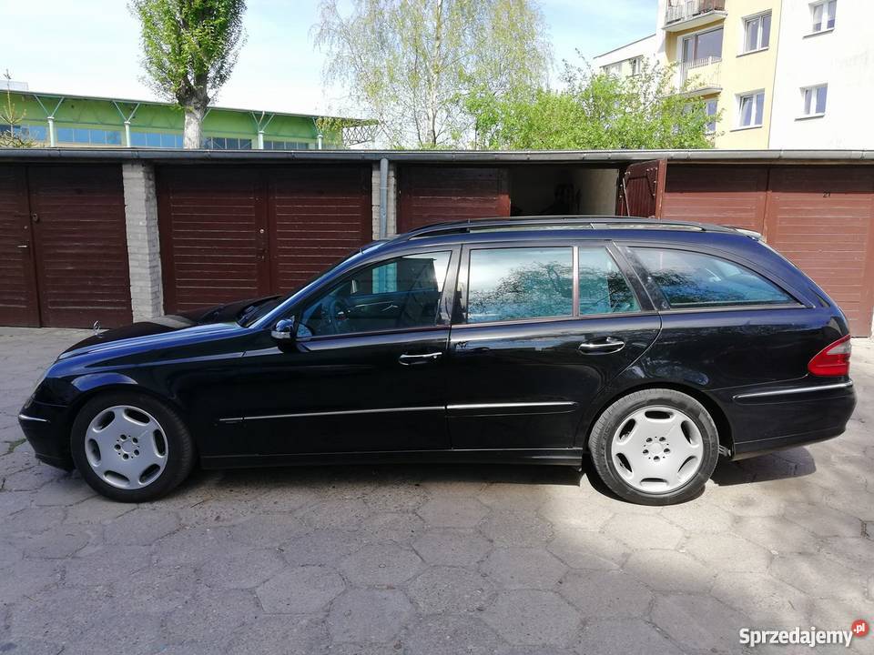Mercedes W211 32 CDI AVANGARDE Zamiana relingi dachowe Chodzież sprzedam
