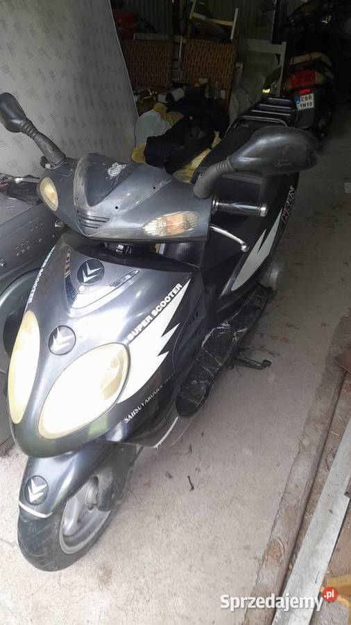Zamienie najchętniej sprzedam 2 skutery 50 150CC kupiony w Polsce Brodnica
