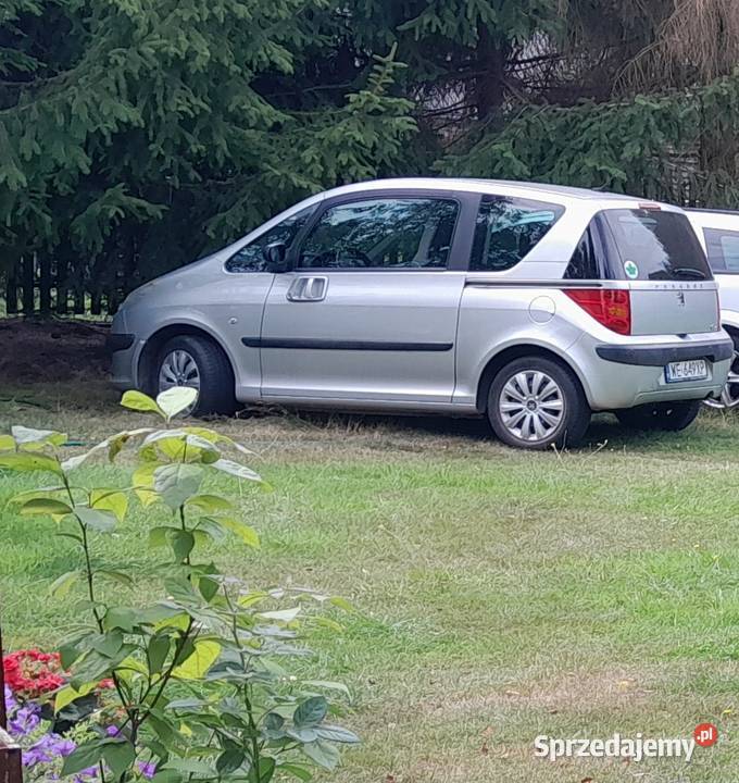 PEUGEOT 1007 AUTOMAT 14 BENZYNA 2006 r półautomatyczna